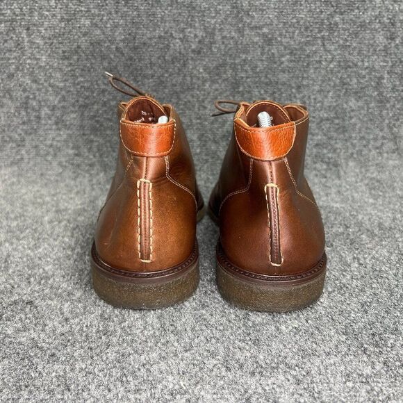 Johnston & Murphy Copeland Chukka Boots Men\'s Size 9.5‎ Brown Oiled Leather Lace main image 10